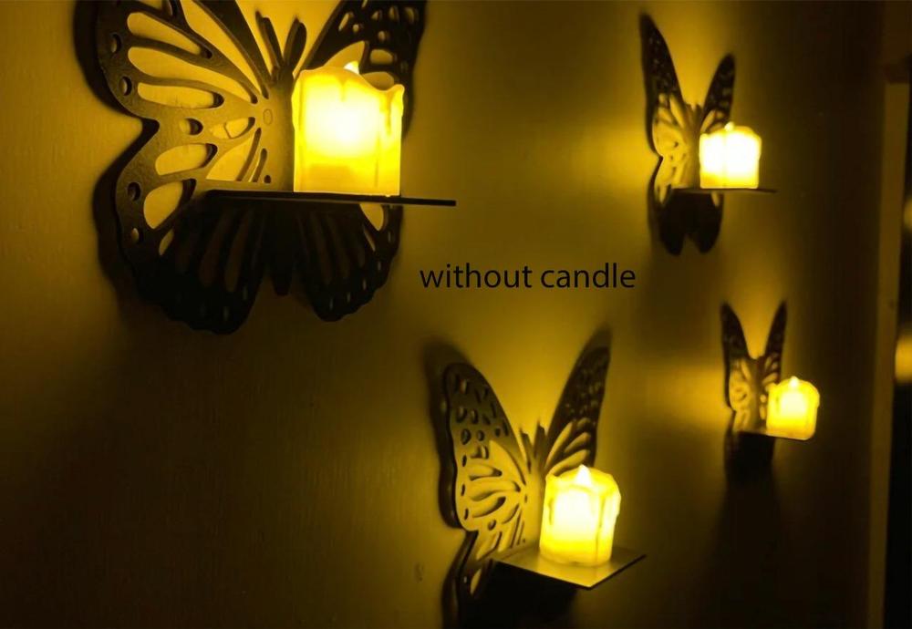 MDF Wall Decoration beautiful butterfly Pack of 3 Elite Mall pk