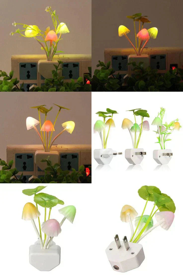 Mushroom LED Night Light Elite Mall pk