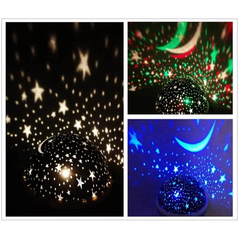 Star Moon Light Rotating Projector Lamp Elite Mall pk
