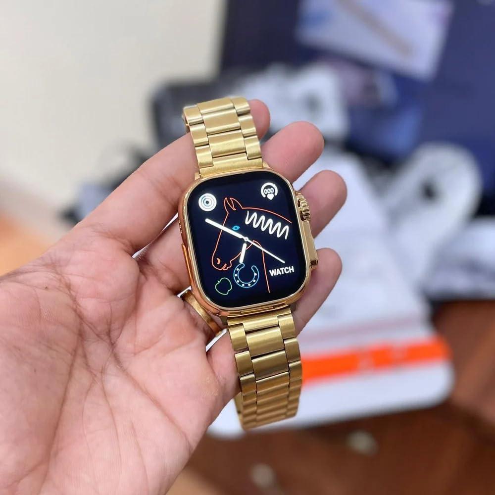 Ultra Golden Smart Watch Full HD 49 MM Elite Mall pk