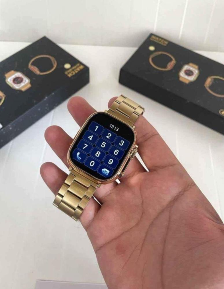Ultra Golden Smart Watch Full HD 49 MM Elite Mall pk