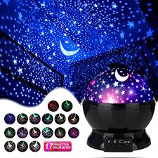 Star Moon Light Rotating Projector Lamp Elite Mall pk