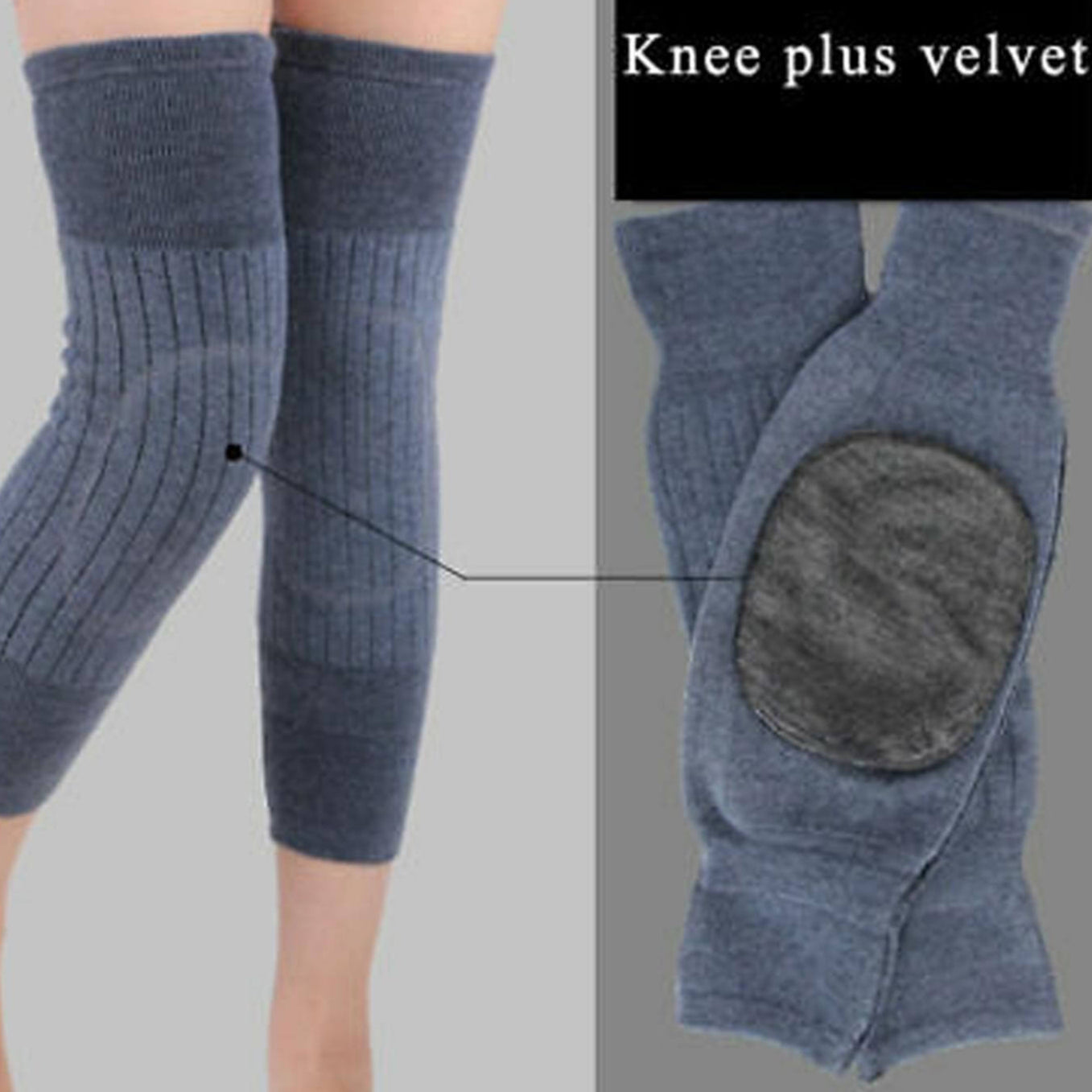 Unisex Blend Thermal Knee Warmers Elite Mall pk